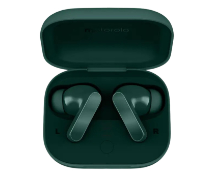 Słuchawki bezprzewodowe Motorola Moto Buds Bass Posy Green